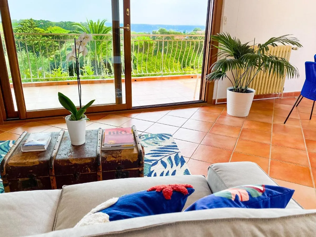 Saint Tropez Bay Charming Villa With Sea View La Croix-Valmer Fransa